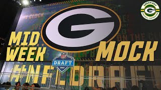 MidWeek Mock Draft  3 Round PostCombine Packers Mock [upl. by Nnawaj]