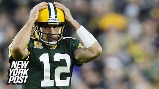 Aaron Rodgers tests positive for COVID is unvaccinated  New York Post [upl. by Aleciram]