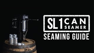 How to Seam with Your Oktober SL1 Homebrewer Can Seamer [upl. by Ahsieki]