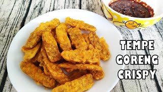 Cara Buat Tempe Goreng Crispy  Resepi Mudah amp Confirm Menjadi [upl. by Quartet]