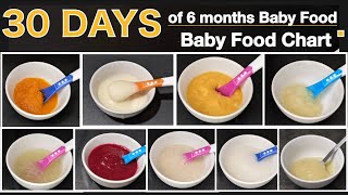 6 months Baby Foods  Baby Food Chart  Stage 1 Homemade Baby Food Recipes  Define Your Way [upl. by Theta253]