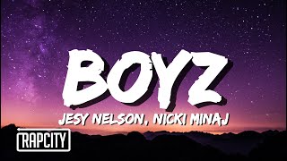 Jesy Nelson  Boyz Lyrics ft Nicki Minaj [upl. by Trauts286]