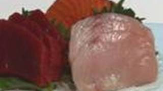 How To Prepare Sashimi  Salmon Tuna amp Yellowtail [upl. by Blen]