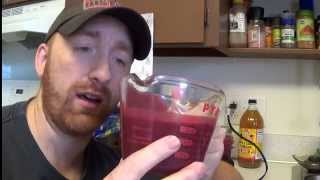 The Fruitarian Barbarian smoothies without liquid in the mighty Nutribullet RX [upl. by Aitnahc]