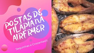 Postas de Tilápia na Air Fryer [upl. by Freeland943]