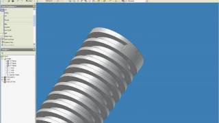 Inventor Thread Demo Part 2avi [upl. by Naiviv]