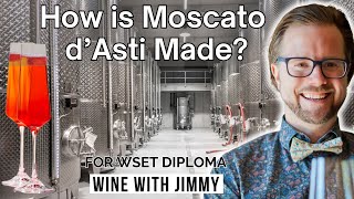 How is Moscato dAsti made For WSET Level 4 Diploma [upl. by Alanna]