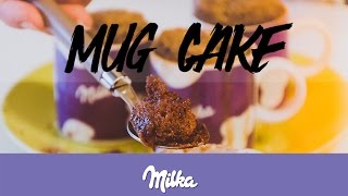 Recette  Mug Cake Chocolat Milka  Fast and good [upl. by Grigson]