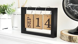 DIY calendar  how to Make calendar [upl. by Yelik]