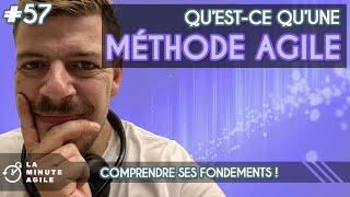 Méthode agile gestion de projet  La Minute Agile Scrum 57 [upl. by Dewayne462]