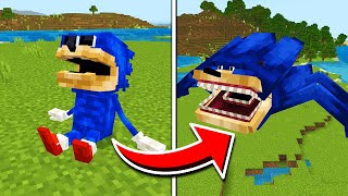 Shin Sonic Tapes MOD in Minecraft Pocket Edition [upl. by Leuamme]