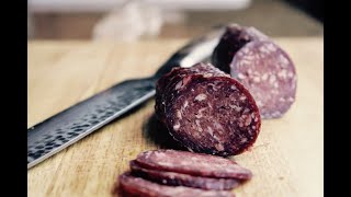 All Beef Kosherstyle Salami wUMAi Dry [upl. by Shinberg]