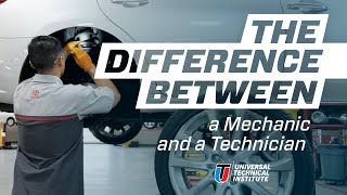 The Difference Between a Mechanic and a Technician [upl. by Pomona]