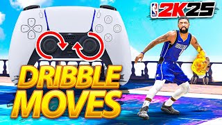 NBA 2K25 BEST DRIBBLE TUTORIAL for BEGINNERS w HANDCAM  BEST DRIBBLE MOVES in NBA 2K25 [upl. by Keel586]