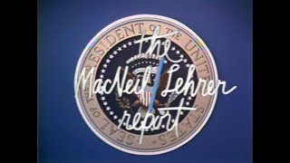 PBS The MacNeilLehrer Report  November 4 1980  Election Night 1980 [upl. by Annodam]