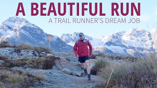 Trail Runners Dream Job  A BEAUTIFUL RUN  Trail running short documentary [upl. by Htennaj475]