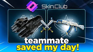 IN LAST CASE MY TEAMMATE SAVED MY DAY  SKINCLUB PROMO CODE 2024  PROMO CODE 2024  CS2 2024 [upl. by Mandi744]