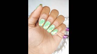 Aesthetic pinterest nails 💚 nails asthetic nailart nailhacks naildesign [upl. by Diann]