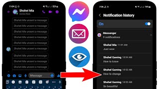 How to see unsent messages on Messenger 2024  See Removed Messages on Messenger [upl. by Ekeiram]