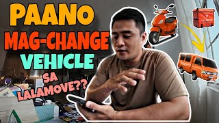 LALAMOVE PAANO MAGPALIT NG SASAKYAN O MOTORLALAMOVE CHANGE VEHICLE4 WHEELSSHEEPVLOGS [upl. by Kong]