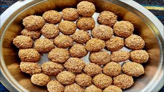 सबसे आसान तिल के लड्डू बनाने का तरीका  Til ke Laddu  Honest Kitchen  Chef Bhupi [upl. by Jeane]