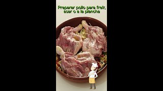 Te enseño cómo abrir y preparar los muslos de pollo como un carnicer para cocinarlos fácilmente [upl. by Nirot]