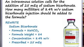 Calculations  Electrolyte Solutions [upl. by Ring555]