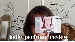 Reviewing Indie Perfume  Poesies Spring Collection quotWeekend in Parisquot [upl. by Gualtiero]