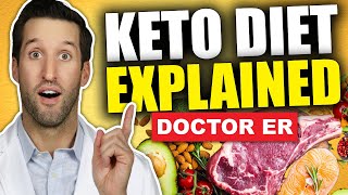 What Is the KETO DIET — Everything You Need To Know About a Keto Diet for Beginners  Doctor ER [upl. by Rialcnis871]