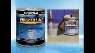 Evercoat Fiber Fill 41 Reinforced Polyester Primer [upl. by Worrad224]