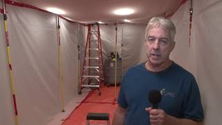 A Tour of an Asbestos Containment [upl. by Nirtak]