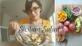 Sicilian Salad Recipe  VEGAN [upl. by Iggem696]