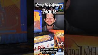 BEST 5Player Games boardgames familygames gamenight best favorite review tabletop [upl. by Nahtanaj]