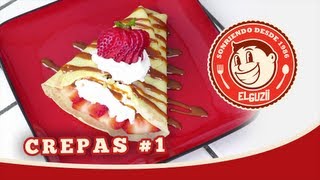 CREPAS 1 Receta Fácil  El Guzii [upl. by Aiela]