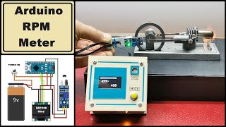 Arduino Tachometer RPM meter with IR sensor module [upl. by Sammer234]