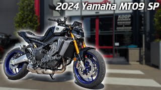 2024 Yamaha MT09 SP  Walkaround  Sound [upl. by Hteboj380]