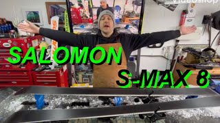 Salomon S MAX 8 skis Mint condition [upl. by Suedaht]