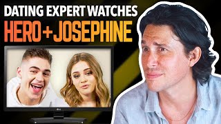 Dating Expert Reacts to HERO FIENNESTIFFIN and JOSEPHINE LANGFORD [upl. by Egidius218]