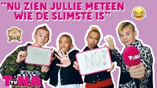 LISA amp LENA EN MARCUS amp MARTINUS DOEN DE TWEELINGTEST  TWINTEST  TinaTV [upl. by Frendel363]