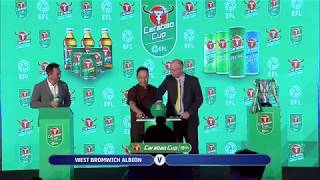 Carabao Cup Round Three draw [upl. by Kallick352]