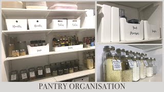 NEW HOME IKEA PANTRY TOUR [upl. by Ellennej880]