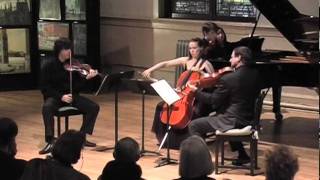 Jupiter Symphony Chamber Players  Brahms Piano Quartet No 1 in G Minor [upl. by Silber]