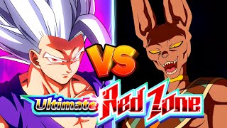 INVALIDATED GOHAN BEAST VS BEERUS ULTIMATE RED ZONE NO ITEMS DBZ Dokkan Battle [upl. by Ueihttam]