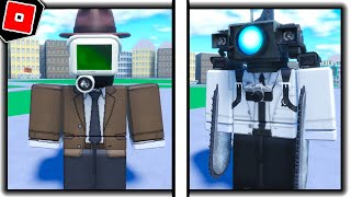 How to get CHIEF SCIENTIST and DETECTIVE CAMERAMAN BADGES in OMEGA SKIBIDI TOILET RP 2  Roblox [upl. by Medlin]