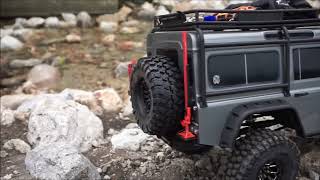 Traxxas TRX4 with Proline Hyrax Tires [upl. by Sherman310]