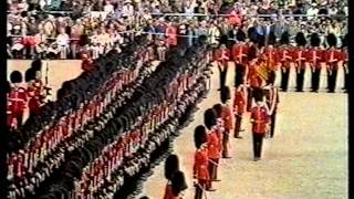 Scots Guards Trooping the Colour 1977 Part 2 [upl. by Casady]