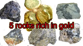 Gold Mining Secrets of Gold Prospectors Revelation of Auriferous Rocks [upl. by Sugihara]