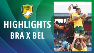 Highlights Tupis  Brasil x Bélgica [upl. by Enaujed137]