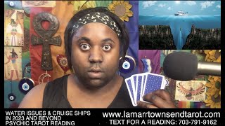 OCEANWATER DANGERS IN 2023 PSYCHIC TAROT READING  SINKING CITIES RISING SEA LEVELS CRUISE SHIPS [upl. by Hannaoj]