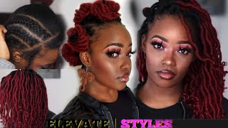 20 Minute CROCHET Faux Locs  EASY Braid Pattern w Indies  Crochet Braids  Mary K Bella [upl. by Nerej330]